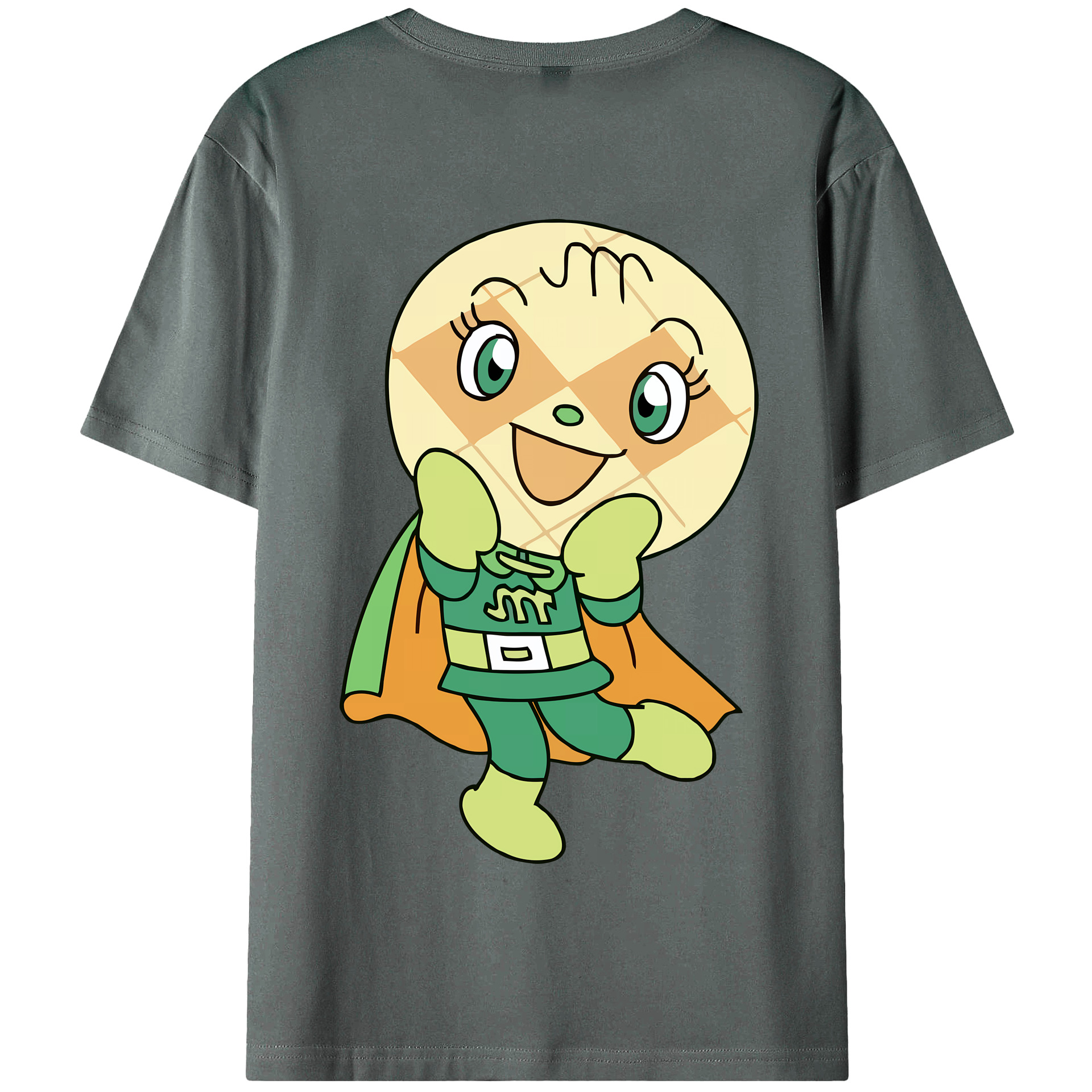 （画像用） アンパンマン Anpanman 綿100％半袖Tシャツ（背面プリント）